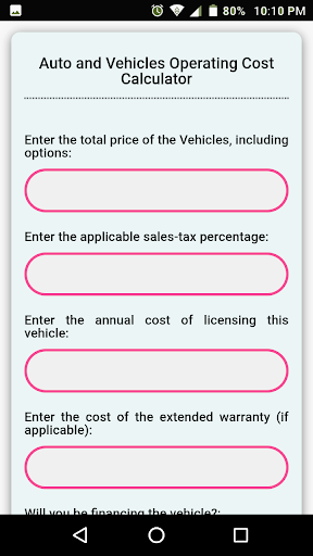 °汾(Auto and Vehicles Calculator)v8.0 ׿ͼ2