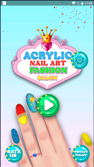 ǿɳϷֻ(Acrylic Nail Art Fashion Salon)v1.0 ׿İͼ1