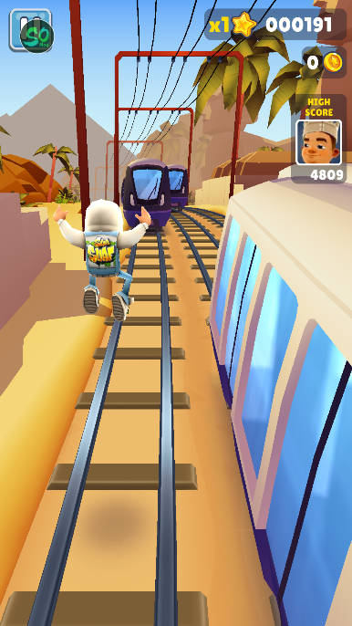 ܿӰ(subwaysurf)v3.5.0 ׿޸İͼ0