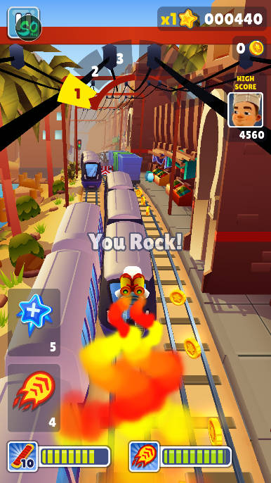 ܿӰ(subwaysurf)v3.5.0 ׿޸İͼ3