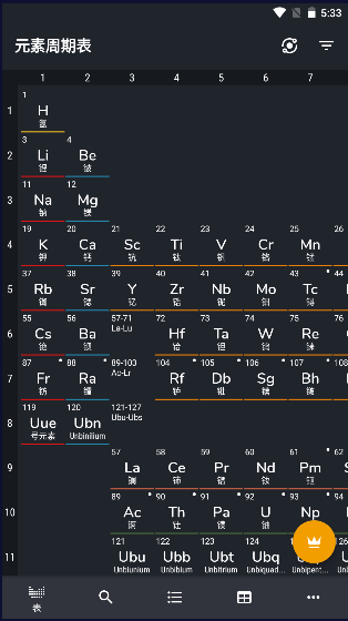 化学元素周期表安卓