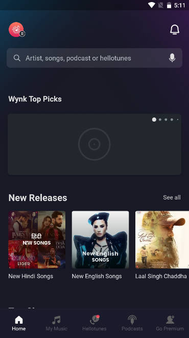 Wynk Music¿ȥ3.36.0.1 ׿ͼ1