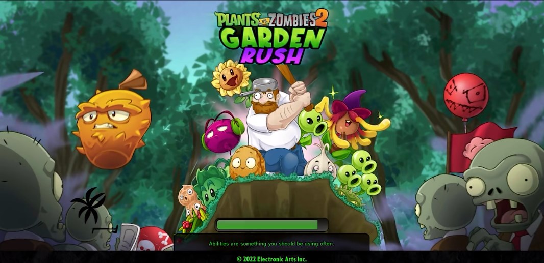 ֲսʬ2԰սСϷ(Plants Vs Zombies 2: Garden Rush)ͼ0