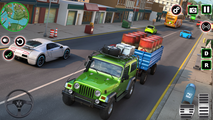 ཬճģϷ(Offroad Jeep Driving Mud Games)v0.4 ׿ͼ0