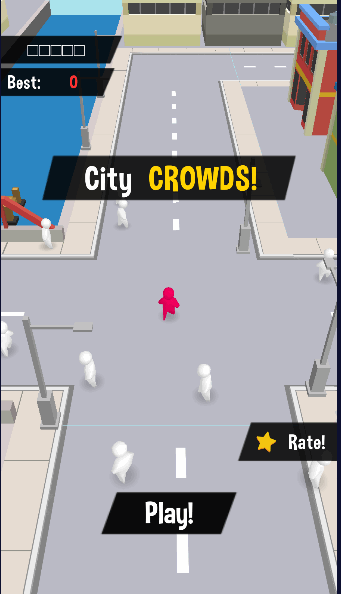Ⱥģֻ(City Crowd Sim)v0.4 ׿ͼ1