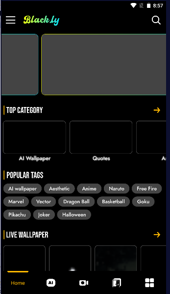 ɫֽͱAPP(Black.ly)v1.0.32 ׿İͼ0