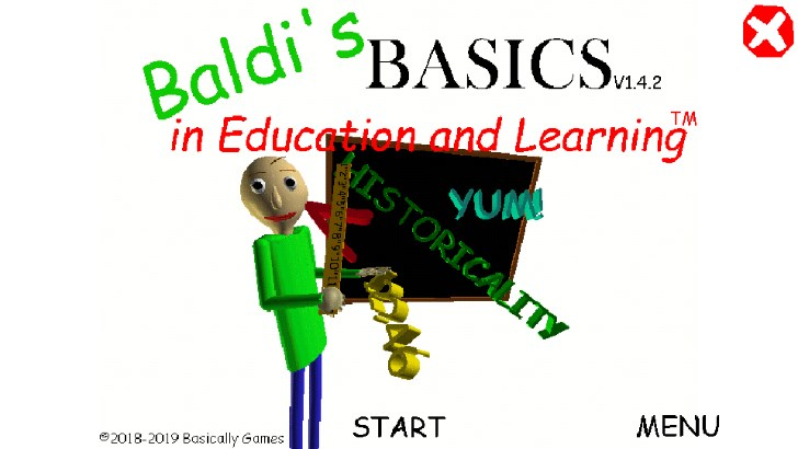 ͵ʦðв˵İ(Baldis Basics Classic)v1.4.4 ׿ͼ0