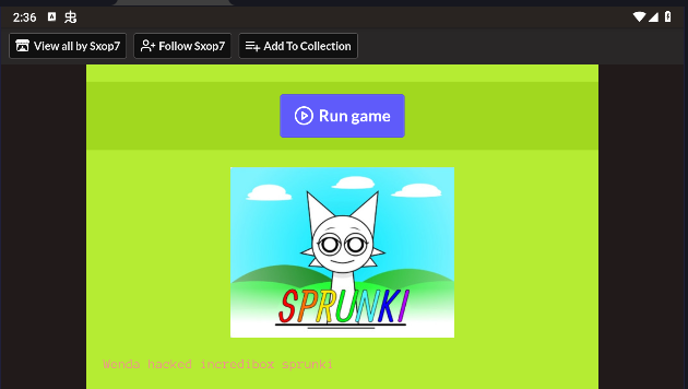 Sprunki ´ﲡϷư