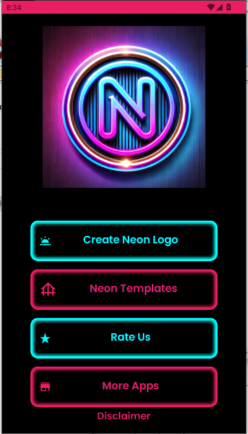 ޺Ʊ־app(Neon Logo Maker)