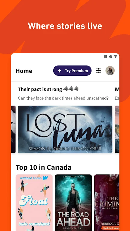 Wattpad downloadv10.47.0 ֻͼ4