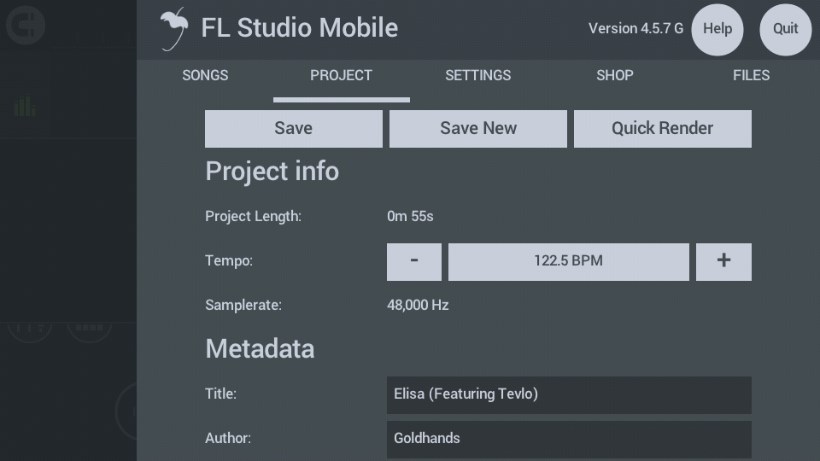 FL Studio Mobileֻİ°v4.5.7 ֻͼ1