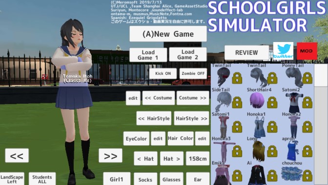 ѧУŮģģ޸(School Girls Simulator Mod)ͼ1