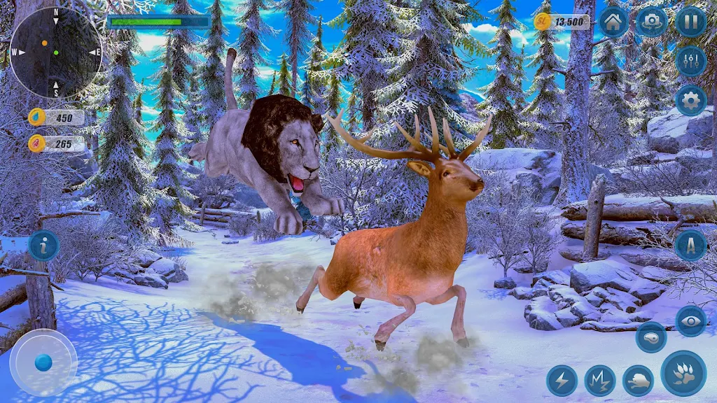 ʨģ׿°2024(Wild Snow Lion Simulator)v2 ֻͼ1
