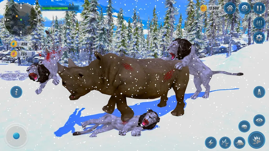 ʨģ׿°2024(Wild Snow Lion Simulator)v2 ֻͼ2