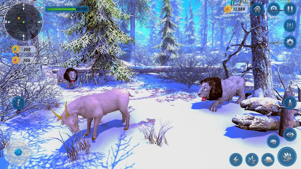 ʨģ׿°2024(Wild Snow Lion Simulator)v2 ֻͼ0