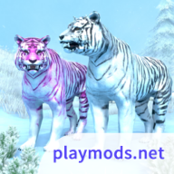׻3d(Snow White Tiger Family Sim 3D)v1.21  ׿°