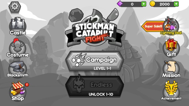 ˵޽Ұ(Stickman Catapult Fight)ͼ3