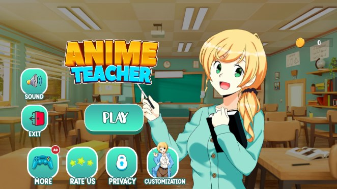 3DʦСϷ(Anime School Teacher 3D)v1.0.13 ׿ͼ1