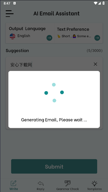 AIʼд APP(Smart AI Email Writer)ͼ2