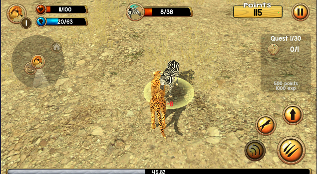 ԱģϷ°(Wild Cheetah Sim)ͼ3