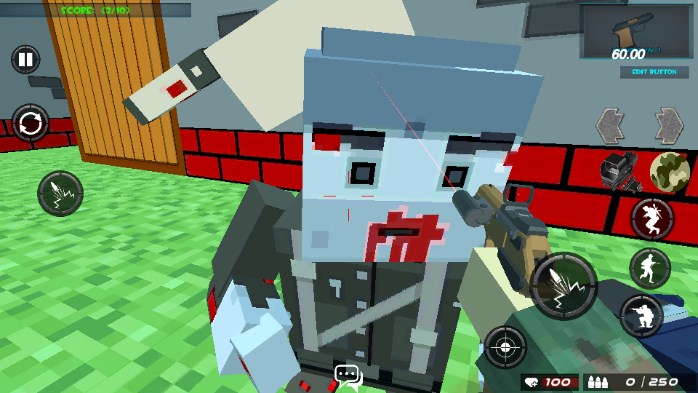 ǹսʬͻϮMOD˵(Blocky Gun warfare Zombie)