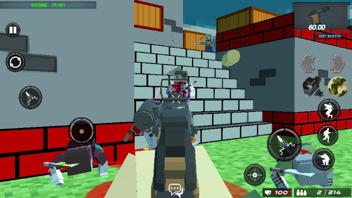 ǹսʬͻϮMOD˵(Blocky Gun warfare Zombie)ͼ4