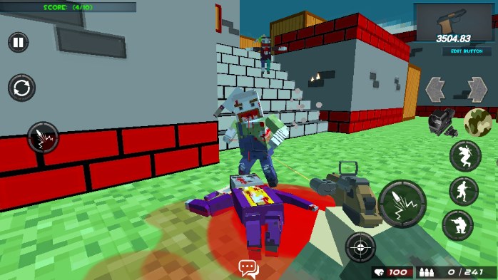 ǹսʬͻϮMOD˵(Blocky Gun warfare Zombie)v15 °ͼ1