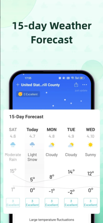 ʰapp(WeatherColorfulClouds)v1.1.8 ׿İͼ1