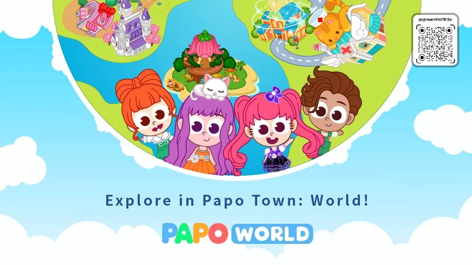 Ϸ(Papo Town: World)ͼ0