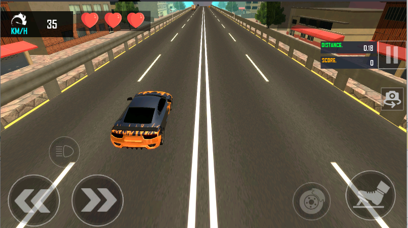 쭳ģ޳Ʊ(Racing in Highway Car)