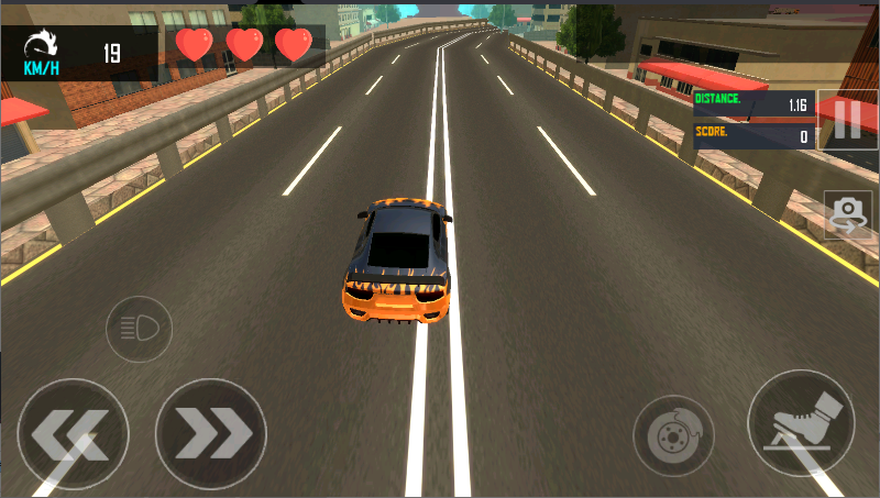 쭳ģ޳Ʊ(Racing in Highway Car)