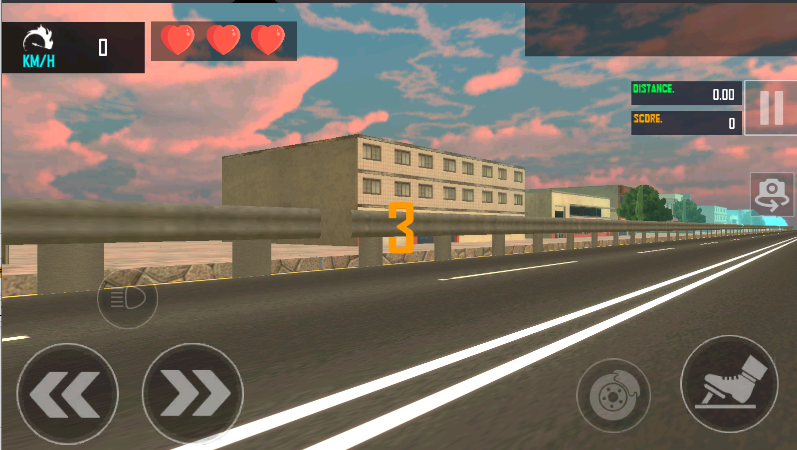 쭳ģ޳Ʊ(Racing in Highway Car)ͼ2