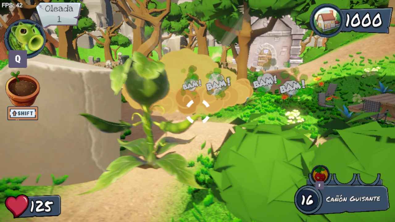 植物大战僵尸花园战争3D粉丝自制游戏v0.7 安卓中文版截图0