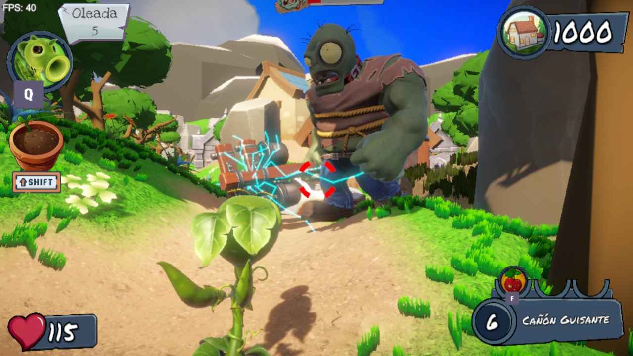 植物大战僵尸花园战争3D粉丝自制游戏v0.7 安卓中文版截图1