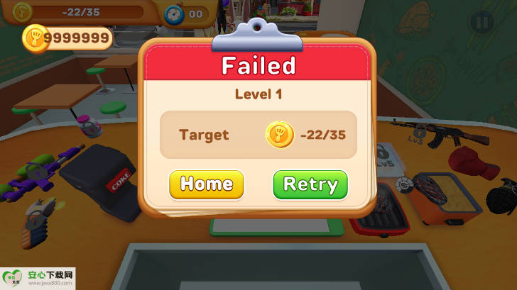 疯狂烹饪厨房无限金币免广告版v1.0.1 安卓最新版截图0