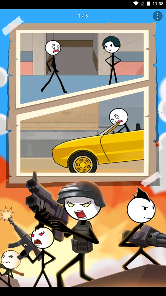 火柴人生死闯关最新手机版v1.0 手机版截图0