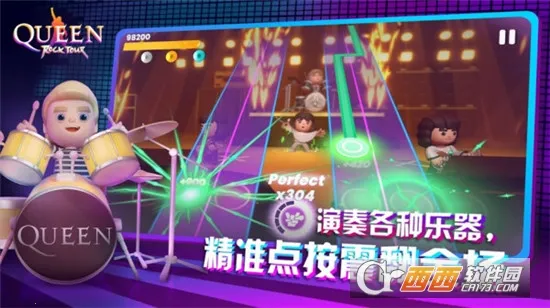 皇后乐队摇滚传奇(音乐节奏点击)v1.1.2 手机版截图1