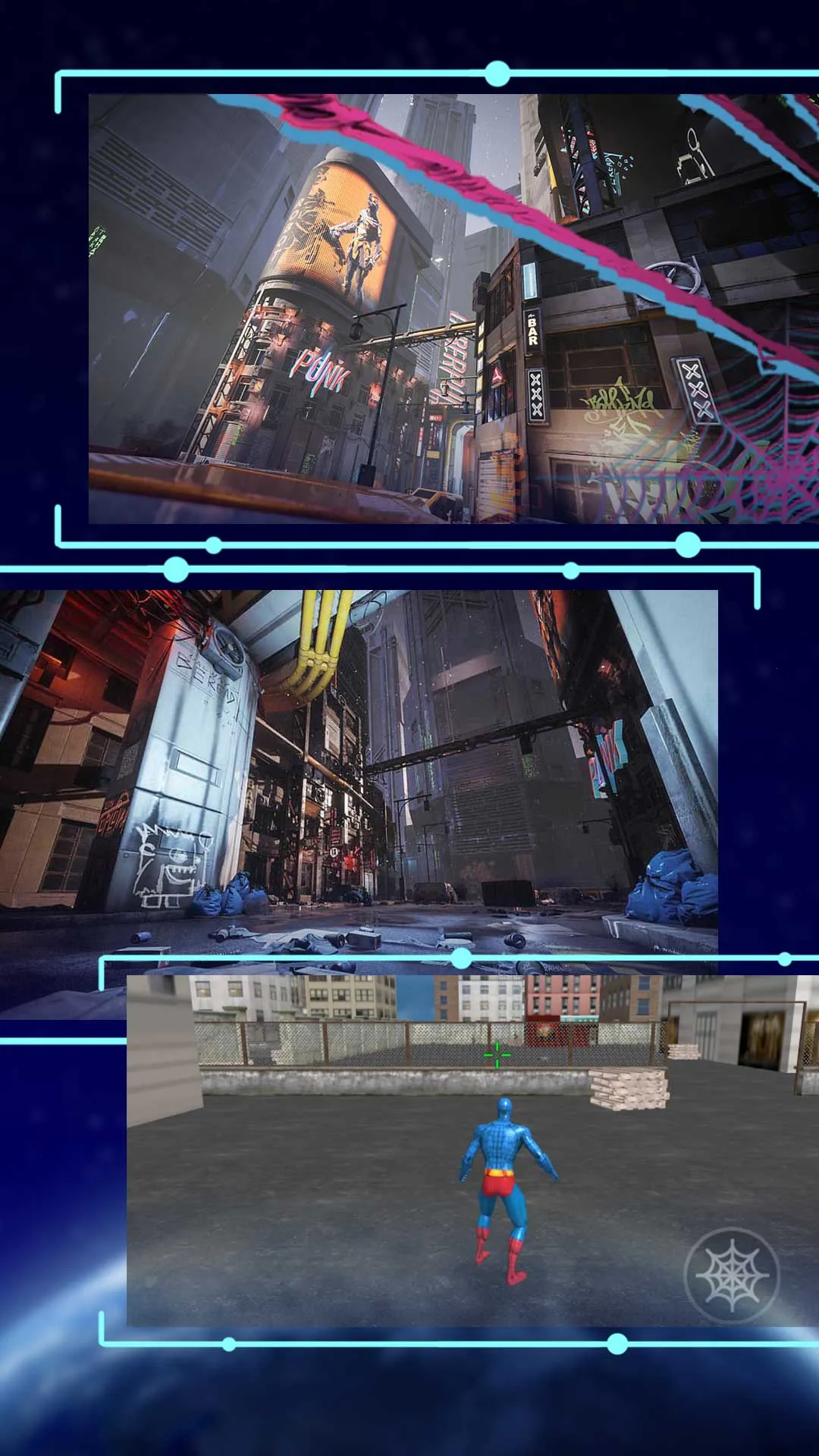 火柴蜘蛛人大冒险(火柴人蜘蛛冒险)v1.0.5 手机版截图2