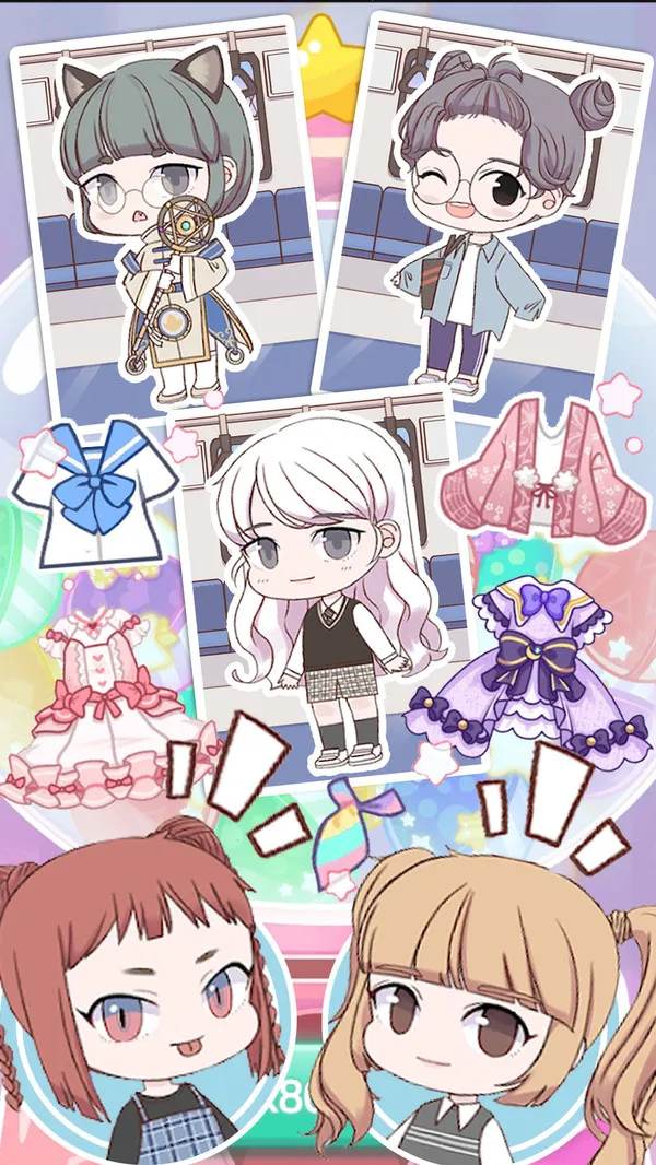 魔法公主时尚换装(公主换装游戏)v1.0 手机版截图0