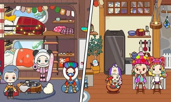 托卡迷你城市滑雪人2025官方最新版本 托卡迷你城市滑雪人2025官方最新版本