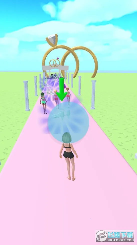 新娘快跑(新娘跑酷换装)v1.5 安卓版截图1