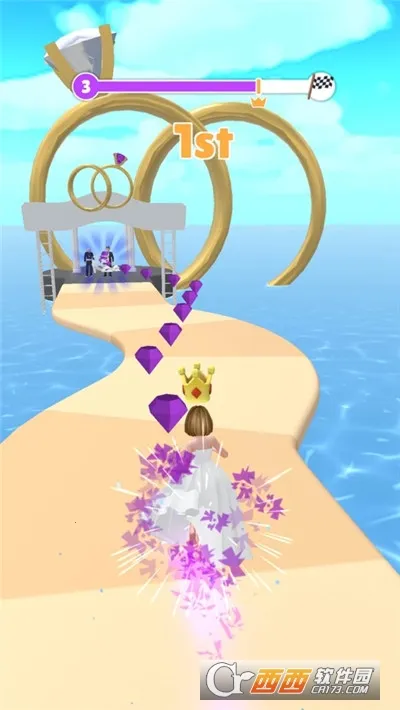 新娘快跑(新娘跑酷换装)v1.5 安卓版截图2