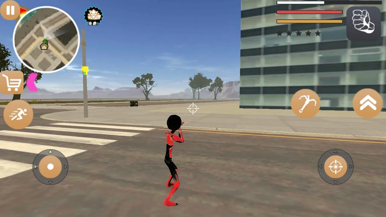 火柴人倒钩英雄2025官方最新版本v1.0.0 安卓版截图3