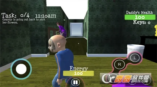 奶奶vs孙子模拟器(祖孙互动游)v1.0 安卓版截图0