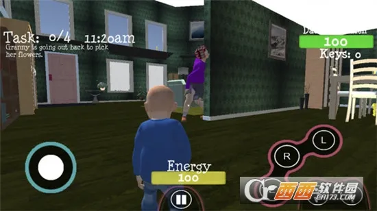 奶奶vs孙子模拟器(祖孙互动游)v1.0 安卓版截图2