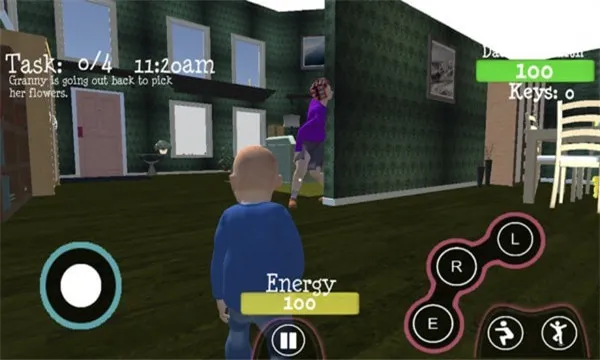 奶奶vs孙子模拟器(祖孙互动游)v1.0 安卓版截图3