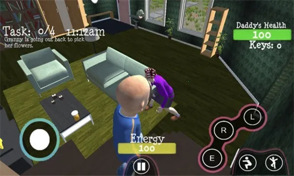 奶奶vs孙子模拟器(祖孙互动游)v1.0 安卓版截图4