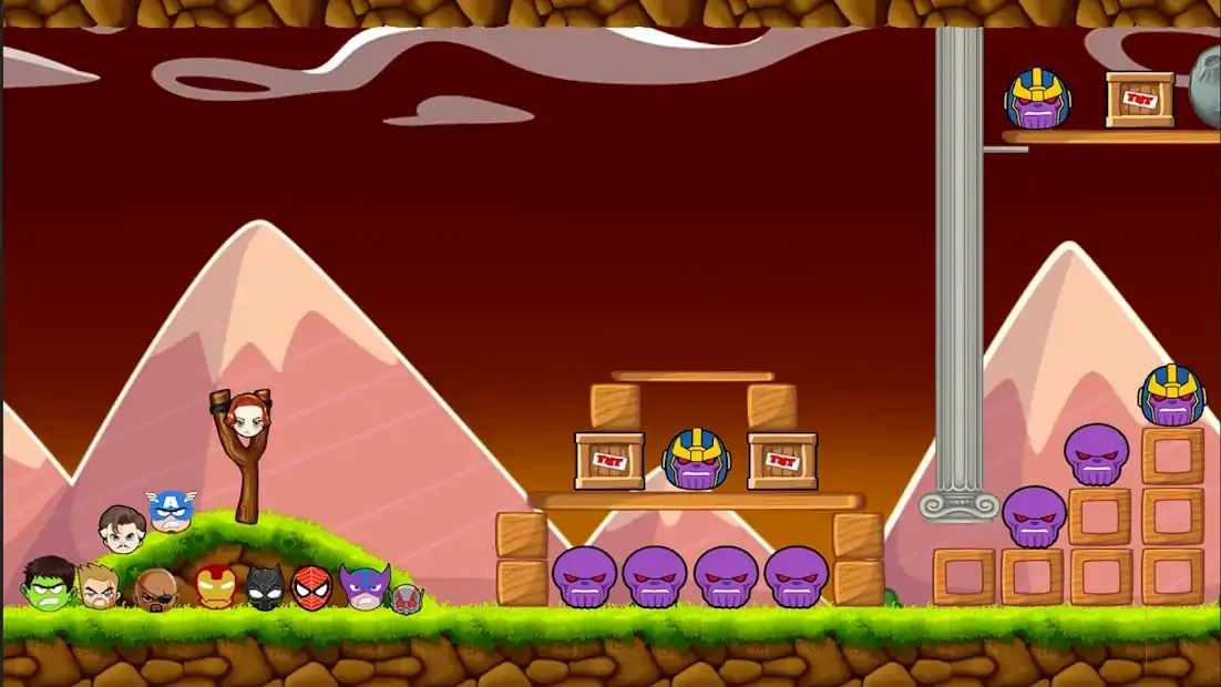 愤怒的超级英雄(英雄打敌人)v6 手机版截图1