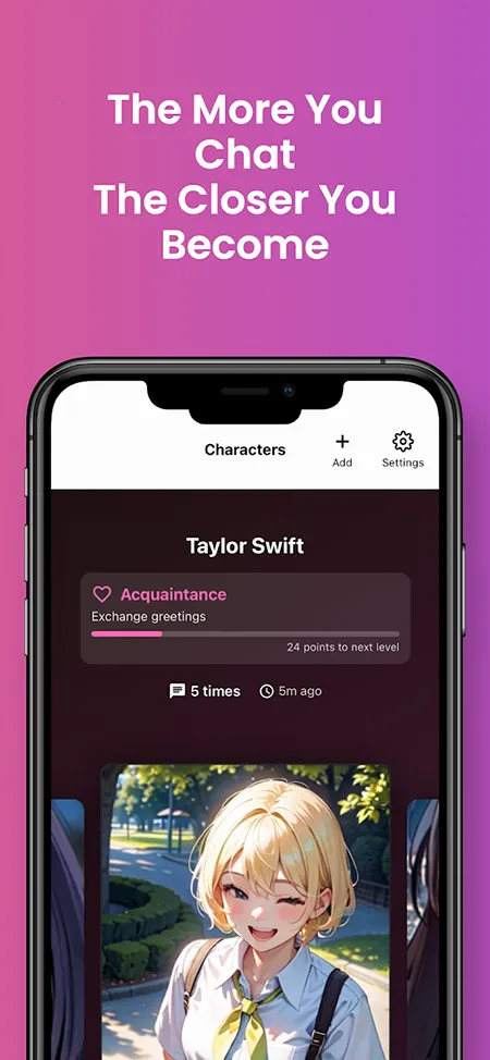 AI女朋友聊天(AI亲密畅聊)v1.0.18 手机版截图0