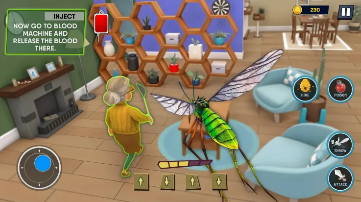 蚊子大战老奶奶2025官方最新版本v1.2 手机版截图1